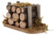 JOINPAYA 1 Set Garten Mikro Landschaft Miniatur Kamin Holzscheite Puppenhaus Kamin Zubehör Mikro Landschaft Lagerfeuer Ornament Miniatur Lagerfeuer Modell Kamin Outdoor Spielzeug DIY