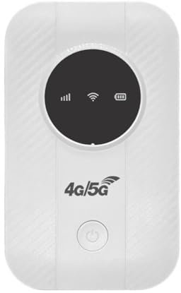 Módem 4G LTE USB WiFi 300Mbps Desbloqueado 5G con Ranura para Tarjeta Micro SIM Integrado, Portátil 3200 mAh Router 2025