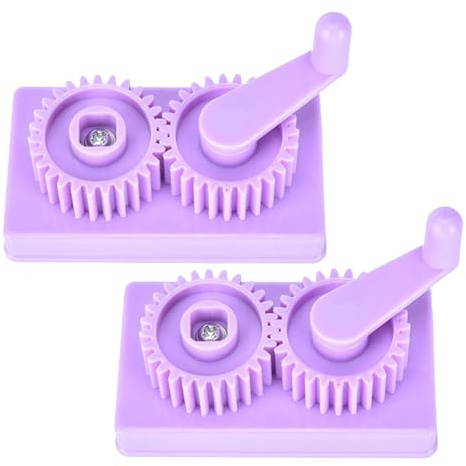CLISPEED Herramientas de Prensado para Quilling 2 Piezas Máquina Rizadora de Papel Manual para Manualidades DIY Herramienta de Plástico para Ondular y Enrollar Papel y Tarjetas