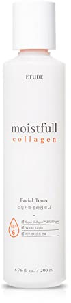 Etude House Feuchtigkeitsreiches Kollagen Toner, 6,76 fl.oz (200 ml) (21AD); Toner vom Wasser-Essenz-Typ, um Ihre Haut mit Feuchtigkeit zu versorgen und feucht zu halten