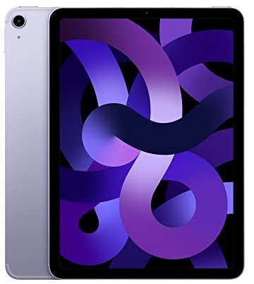 2022 Apple iPad Air (Wi-Fi + Cellular, 256 GB) - de en Malva (5.ª generación)