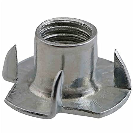 SEIDER 80 pièces M3 M4 M5 M6 M8 zingué Quatre Griffes écrou Haut-Parleur écrou t-écrou Aveugle té écrou matériel de Meubles