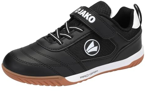 Jako Unisex Kinder J-sh Winger Ev Hallenturnschuh, Jet Black White, 32 EU