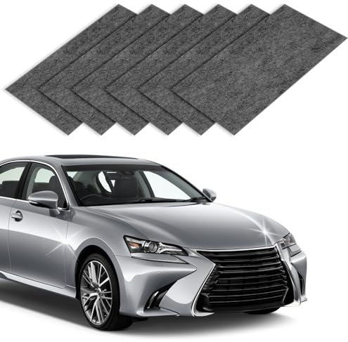 6 PCS Nano Sparkle Cloth,Chiffon Anti Rayures Voiture,Efface Rayures Chiffon Voiture,Réparation d'éraflure de Voiture,Nano Sparkle Cloth Rayures Profondes pour Car Surface réparation Propre Outil