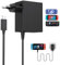 Ladegerät für Nintendo Switch, 39W Netzadapter, Konsole, Switch OLED/Lite/Dock/Controller, PD Ladegerät, TV-Modus und Controller, Dock&Pro, Schnellladegerät USB Typ C Stromversorgung 15V 2.6A