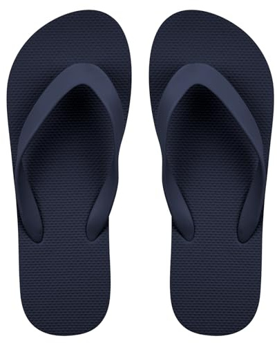 Aomig Tongs pour Hommes et Femmes, Tongs de Surf À Bout Fendu, Tongs Noires À la Mode et Confortables, Adaptées À la Plage D'Été, À la Douche, À la Natation, Au Sport(EU: 36/37)