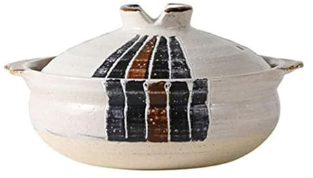 Casserole Pot Casserole Dishes Japanese-Style Clay Casserole Pot Terracotta Stew Pot Ceramic Casserole Smooth Easy To Clean-Capacity 1.2L Casserole Dishes with Lids