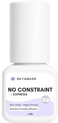 Colle Cils- NoConstraint Colle Extension de Cils (0,3s) - Rétention Extrême, 5ml Adhesif Forte Pour Extension de Cils - Cil à Cil et Volume Russe, Séchage Ultra Rapide, Colle faux cils