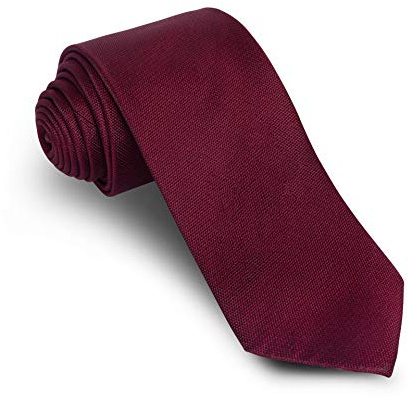 Cencibel Smart Casual Corbata Burdeos Granadine Seda Natural