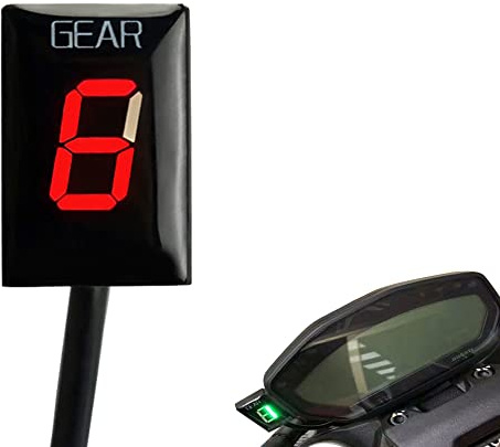 1-6 velocità Misuratore Indicatori di marcia digitale LED impermeabile Per Ducati Cafe Racer Monster 696 795 796 797 821 1100 1200 1200 S R Scrambler Supersport Superbike Streetfighter Hyper motard
