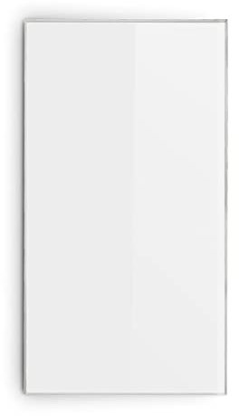 Klarstein Wonderwall Infrared Heater, 600W Infrared Panel Heater for Homes, Open Window Detection, Wall Mounted Infrared Heaters, Thermostat, Space-Saving, CO2-Free Energy Efficient Electric Heater