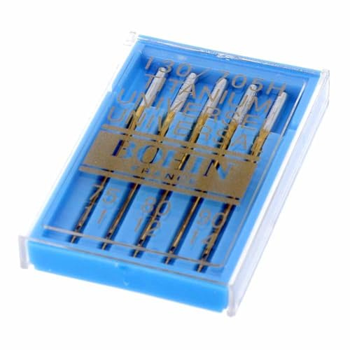 Bohin - Bohin Assortiment Titane (75-90) Machine Aiguilles - 5 Aiguilles