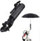 STCRERAG Golf Umbrella Holder Universal Adjustable Trolley Cart Umbrella Holder Cart Umbrella Stand Attachmen Deluxe Golf Cart Umbrella Holder for Golf Push Cart Handles, Golf Accessory (Black)