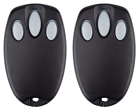 2 x Replacement Garage Door Remote Control for Chamberlain Liftmaster Motorlift 94335E | 84335E | ML700 | ML500 | ML850 | Merlin + C945 | C840 Security + 433.92Mhz Handheld Transmitter