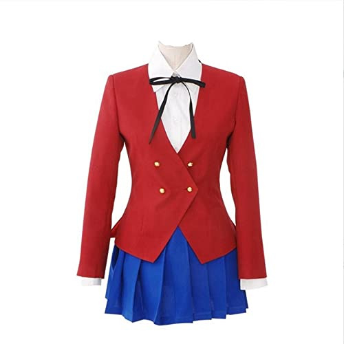 Weixu Anime Aisaka Taiga, costume da donna, per cosplay, uniforme da marinaio, vestito per feste di Halloween, taglia S