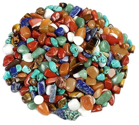 Ipetboom 1 Piedra Natural Niños Aprendiendo Piedra Turquesa Decoración del Hogar Piedra De Ojo De Tigre Decoración del Hogar+Decoración del Hogar Vidrio Nacarado Pequeña Grava Cristal De