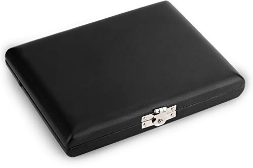 Custodia in Pelle PU Custodia per Ance per Clarinetto per Sassofono Nero Custodia per Ance per Clarinetto Bcase 12×9×2 Custodia in Pelle PU Custodia per Ance per Clarinetto per