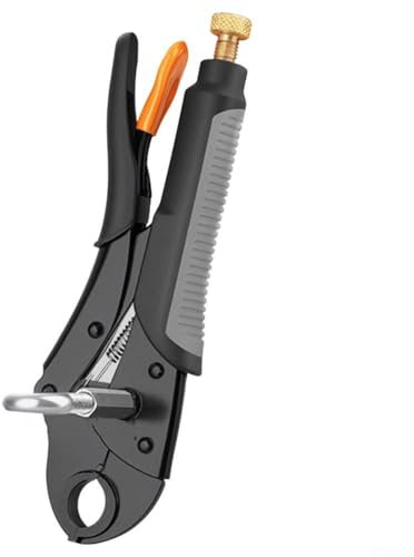 Pinze per la rimozione dei tubi di riscaldamento a pavimento con dado rotante e grande apertura per un lavoro efficiente dei tubi (A)