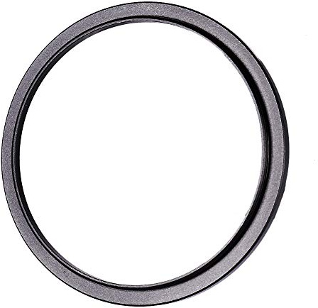 Yanmis Anneau D'adaptateur de Filtre de Caméra de 58 Mm de 58 Mm à 62, en Aluminium anodisé, Couleur Noire, Adaptée aux Cagoules de Lentilles et au Filtre