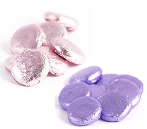 Rose & Violet Cremes Pink Lilac Foiled - Fondant Creams by Whitakers Chocolates (Pack Size: 1kg)