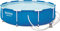 Bestway Steel Pro Frame Pool, rund 305x76 cm Stahlrahmenpool-Set mit Filterpumpe, blau