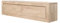 Nordic Story Sideboard Sven (Eiche Gebleicht, Massivholz) • Lowboard mit 2 Schubladen • Auch als Sitzbank im Flur, Konsole oder zum Aufhängen • 120 x 25 x 30 cm