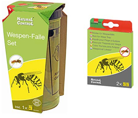 hagebauSPN Swissinno Wespen-Falle Set + 1 Nachfüller