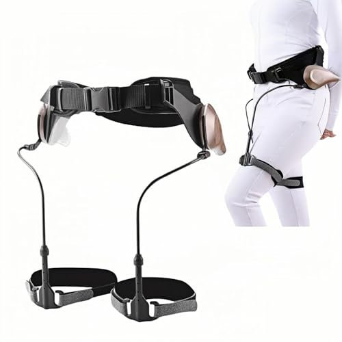 WJQZJDAMAI Bionic Body Power Ausili per La Deambulazione per Anziani,Allenamento per Camminare sulle Gambe Ausili,Regolazione della Forza Rotante,per Le Persone con Mobilità Ridotta a Una