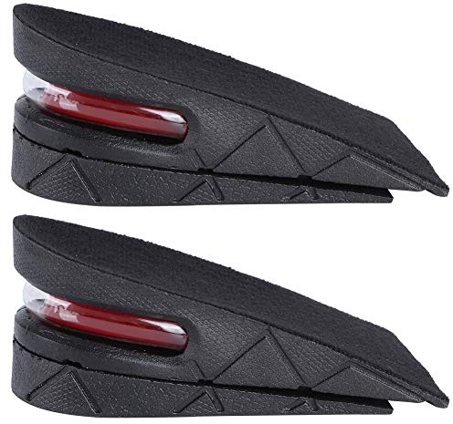 Baxnore Semelles Grandissantes 5 cm, Respirantes pour Homme et Femme, Talons Grandissants avec Massage, Inserts de Chaussures Universels