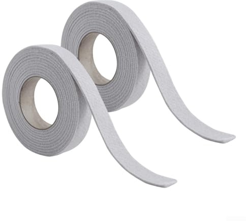Gdfnmogo Bande épaisse en feutre absorbant l'eau pour fenêtres : 3 x 400 cm, gris ou beige – Absorbeur de condensation pour la maison et le bureau, barrière auto-humidité pour l'hiver pour rebords de
