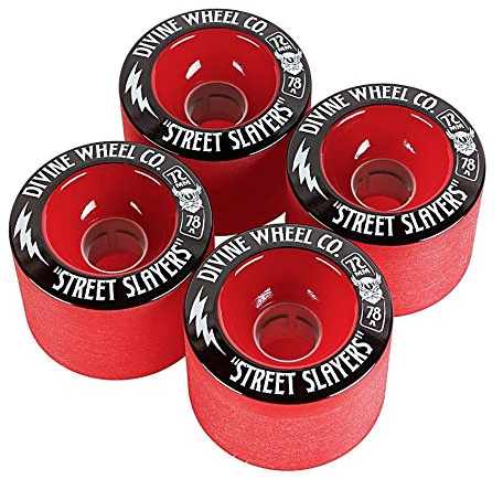 Divine Street Slayer Longboard Wheels - 72mm / 78a - Various Colours Available