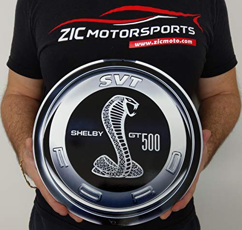 ZIC Motorsports Ford SVT Shelby Cobra Super Snake GT500 Gas Cap Heavy Duty Metal Garage Wall Sign - 12
