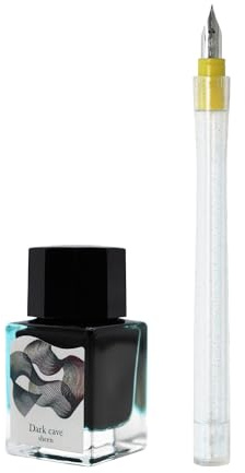 Sailor Fountain Pen Dip Pen Ink Set - Dipton+hocoro - Dark Cave/Scene Calligraphy 10-0251-703