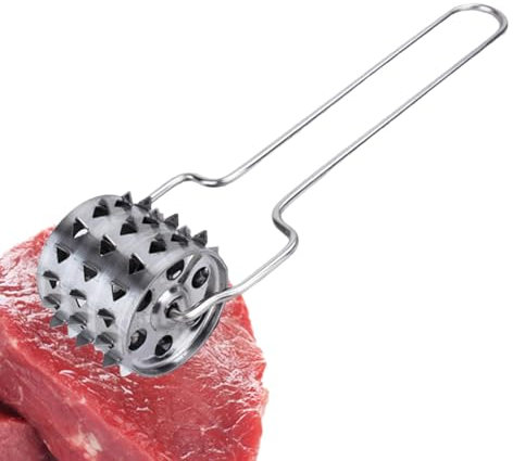 Attendrisseur de Viande, Outil d'attendrissement de Viande - Marteau à Viande de Cuisine,Marteau à Viande, Marteau à Viande, attendrisseur de Steak, Outil de préparation de Marinade en Acier