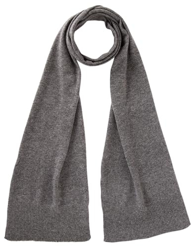 United Colors of Benetton Écharpe en tricot 1002DU01E, gris, OS femme, gris, Taille unique