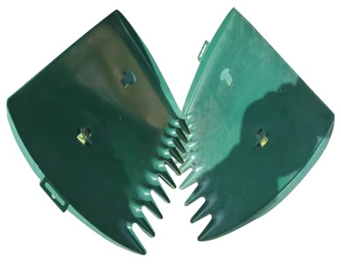 AwnsIMfreien Pala per Foglie, Raccoglitore di Foglie 2 Pezzi 13, 4x10, 2 Pollici in plastica con Manici Pala Rastrello da Giardino Riutilizzabile per, rifiuti, rifiuti da Giardino, pinze