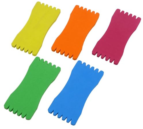Artibetter 20pc Bobines de Fil de Pêche en Mousse Eva Protection Ligne Accessoires de Pêche pour Collecter Hameçons et Protéger Le Matériel de Couleur Aléatoire