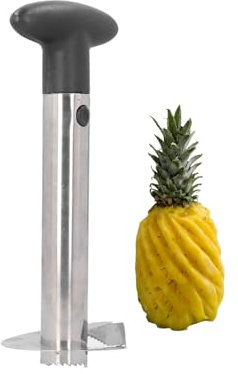 Coupe-ananas En Plastique Et Acier Inoxydable, Poignée Ergonomique, Facile à Utiliser, Outil De Cuisine Pour les étals De Fruits, les Cuisines Domestiques