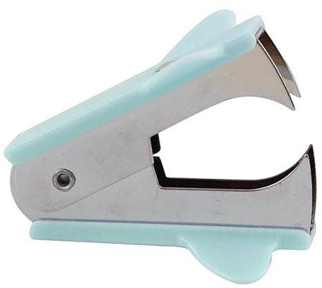 Häftborttagare, häftverktyg, familjeskola kontor häftborttagningsverktyg med halkfritt handtag, häftapparat för, kontor, studenter och lärare