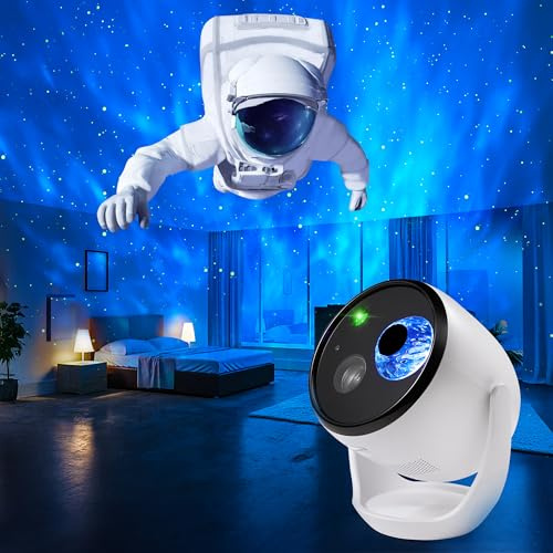 Brizled Projector Galaxy Light Pro, 4K Glasses-Free 3D LED Night Lamp Ocean