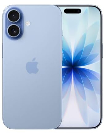 Apple iPhone 17 256 GB: 6,3 Display mit ProMotion, A19 Chip, Center Stage Frontkamera für Smarte Gruppenselfies, Verbesserte Kratzfestigkeit, Batterie für den ganzen Tag; Nebelblau
