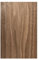 10 feuilles de placage de bois naturel pour la marqueterie de noyer Canaletto, 280 mm x 180 mm x 0,6 mm