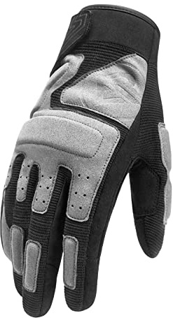 ROCKBROS Guanti da Bici, Guanti Ciclismo con Touch Screen Sensibile, Guanti MTB a Dita intere, Guanti Sportivi per Uomo Donna Ideale per Corsa, Ciclismo, Arrampicata, Escursionismo e Sport all’Aperto
