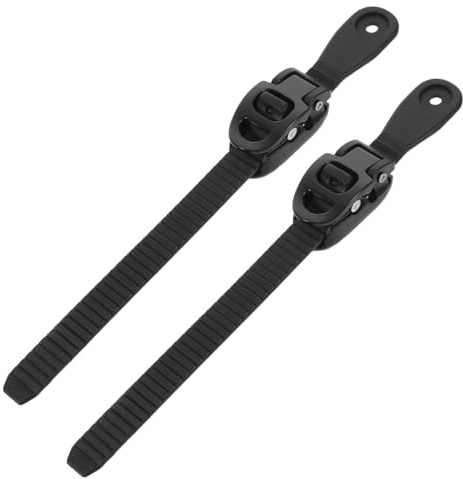 BESPORTBLE Roller Skate Buckle Straps Replacement Fixing Straps with Screws for Inline and Roller Skates Durable Accessories Set