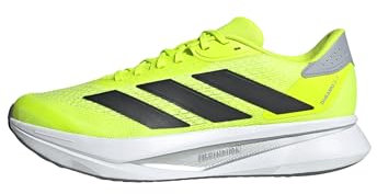 adidas Duramo SL 2 Running Shoes, Zapatillas para Correr Hombre, Lucid Lemon/Core Black/Halo Silver, 45 1/3 EU