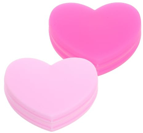 Cabilock Set da 4 Ammortizzatori per Racchetta da Tennis a Forma di Cuore in Silicone Smorzatori di Vibrazioni per Racchette da Tennis Divertenti per Riduzione Urti e Protezione Polso