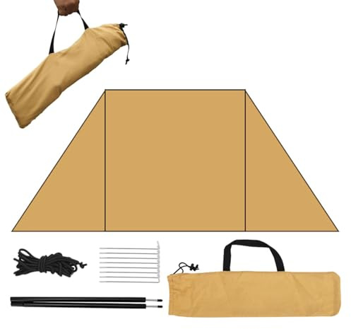 Pantalla contra incendios para camping, protector de parrilla plegable, equipo de protección de mesa de cocina al aire libre, barrera de aluminio portátil resistente al viento para playa, patio