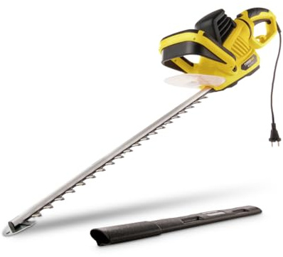 Powerplus Taille-Haie Électrique POWXG20080 - Taille Haie Electrique de 600 W, Lame de 610 mm et Écart de 20 mm, Outillage de Jardin pour Couper Les Buissons, Les Haies et Les Plantes