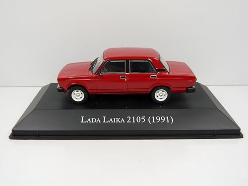Salvat ARG125 Coche 1/43 Autos Inolvidables: Lada Laika 2105 1991