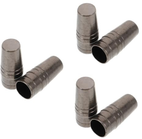 Supvox 6 Stück Metall Schirmspitzenabdeckung 9Mm Ersatzteile Regenschirm Zubehör Endkappen Für Sonnenschirme Schutzkappe Zur Kratzvermeidung Passend Für Stockschirme